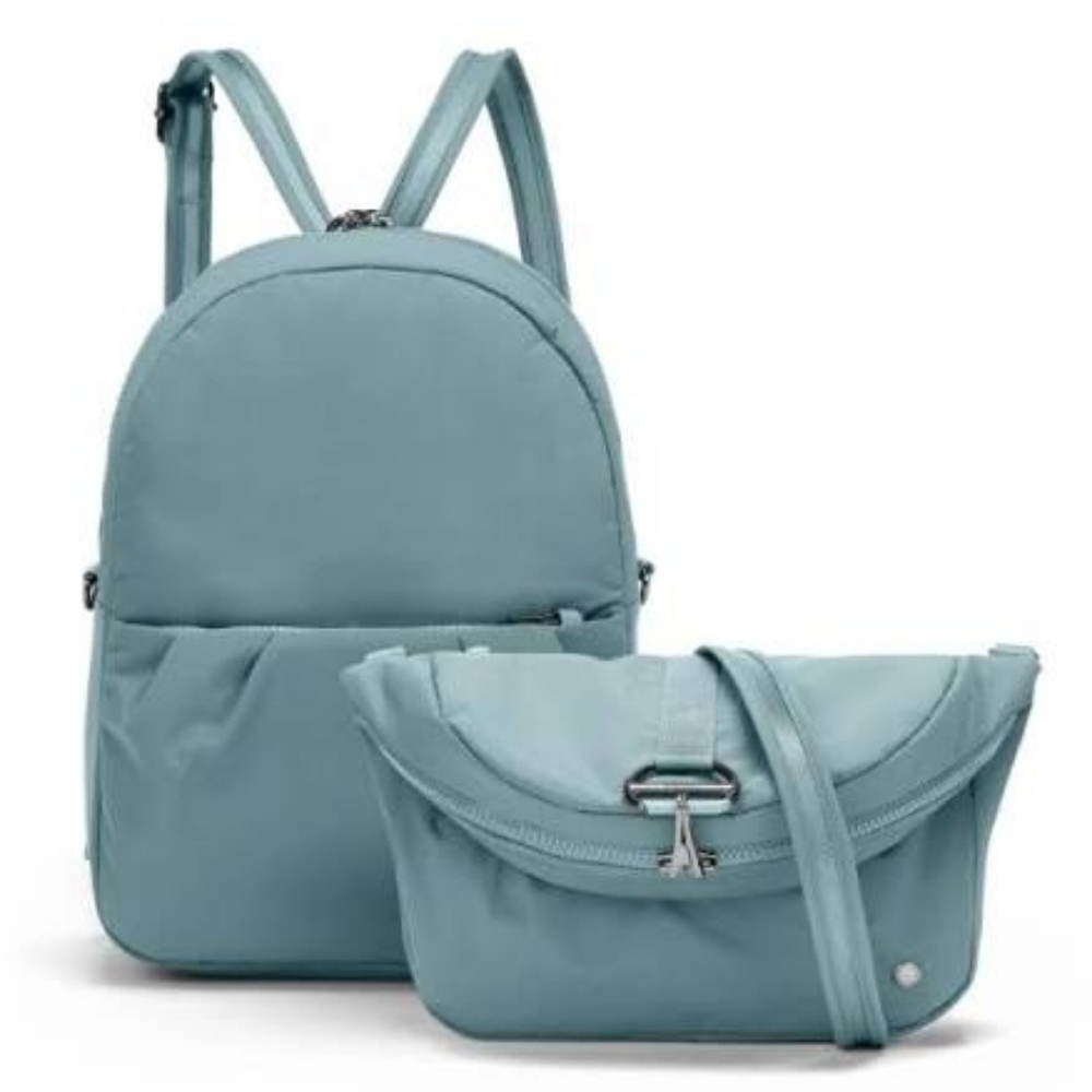 NWT Pacsafe® CX anti-theft convertible backpack, Blue